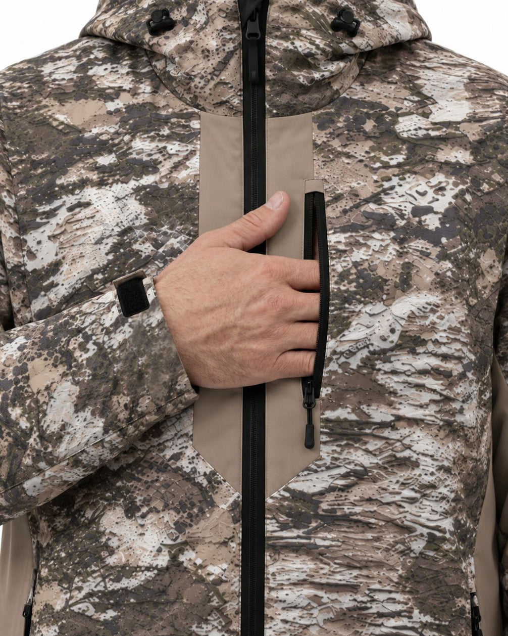 Camo Water-Resistant Jacket