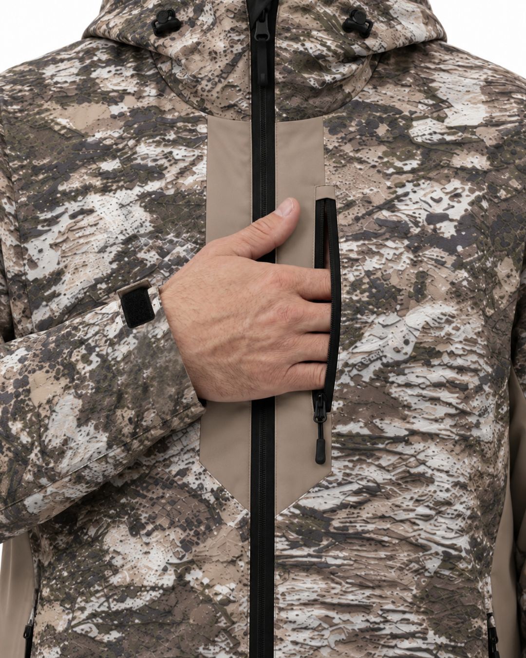 Camo Water-Resistant Jacket