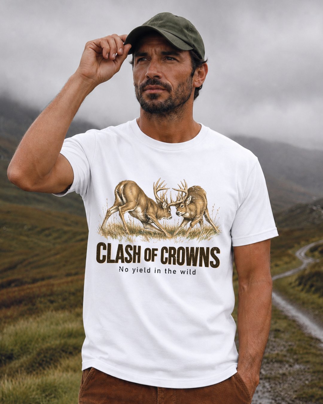 Clash Of Crowns Buck T-shirt