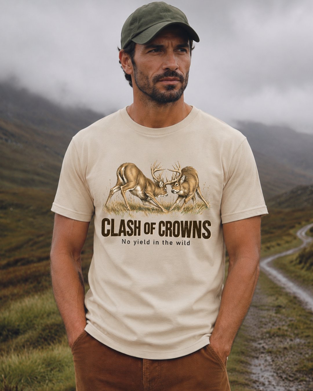Clash Of Crowns Buck T-shirt