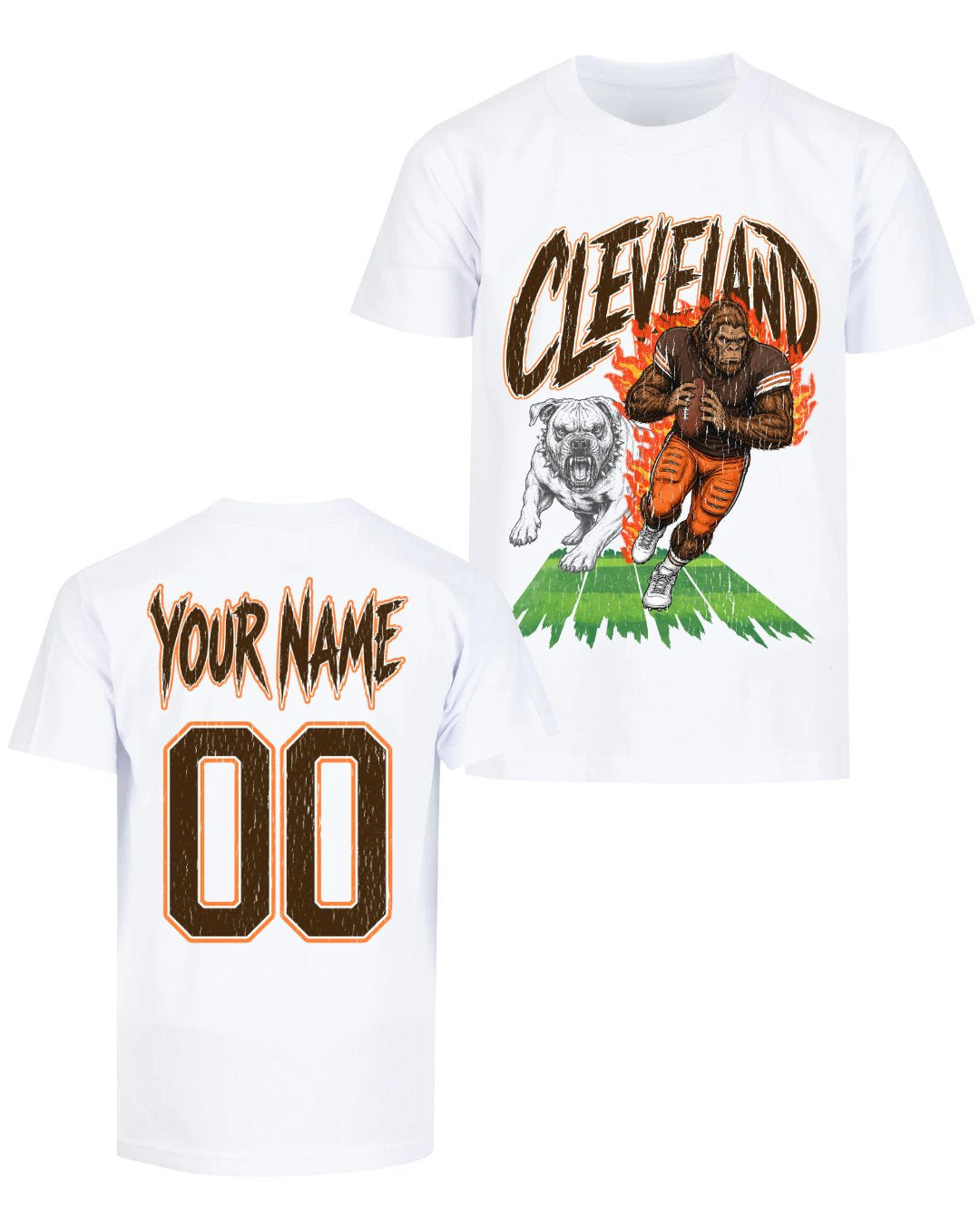 Personalized Cleveland Phantom Inferno Football T-shirt