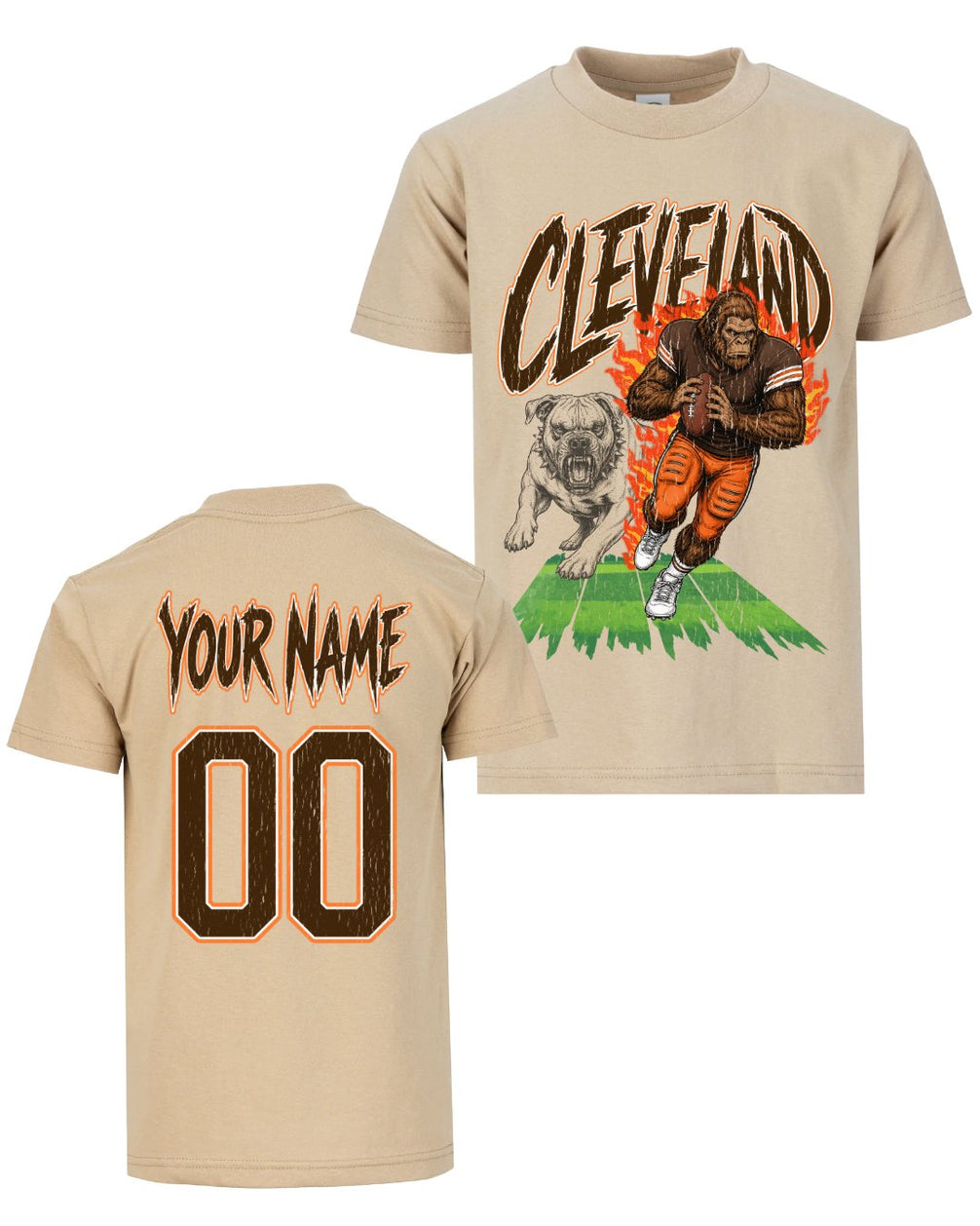 Personalized Cleveland Phantom Inferno Football T-shirt