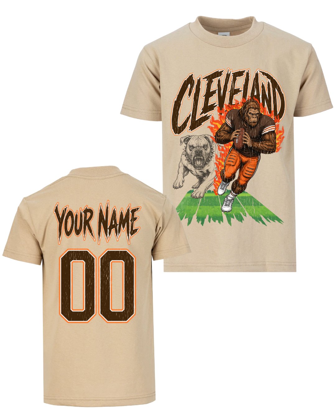 Personalized Cleveland Phantom Inferno Football T-shirt