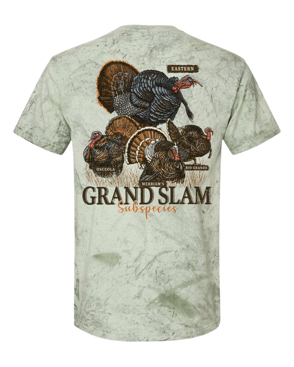 Grand Slam Subspecies Heavyweight Vintage Garment-Dyed Colorbast Tee