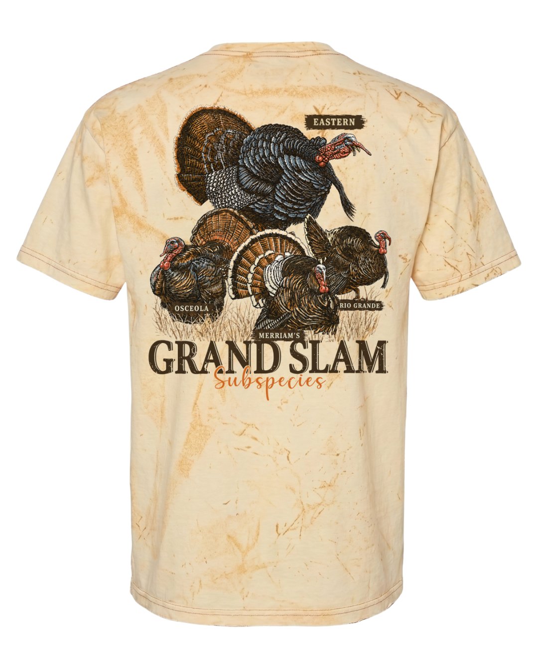 Grand Slam Subspecies Heavyweight Vintage Garment-Dyed Colorbast Tee
