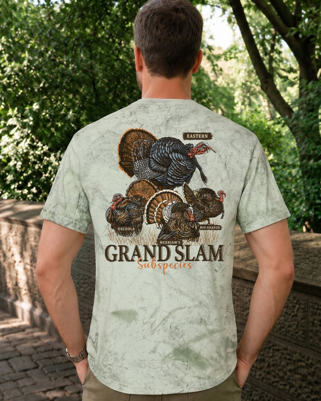 Grand Slam Subspecies Heavyweight Vintage Garment-Dyed Colorbast Tee
