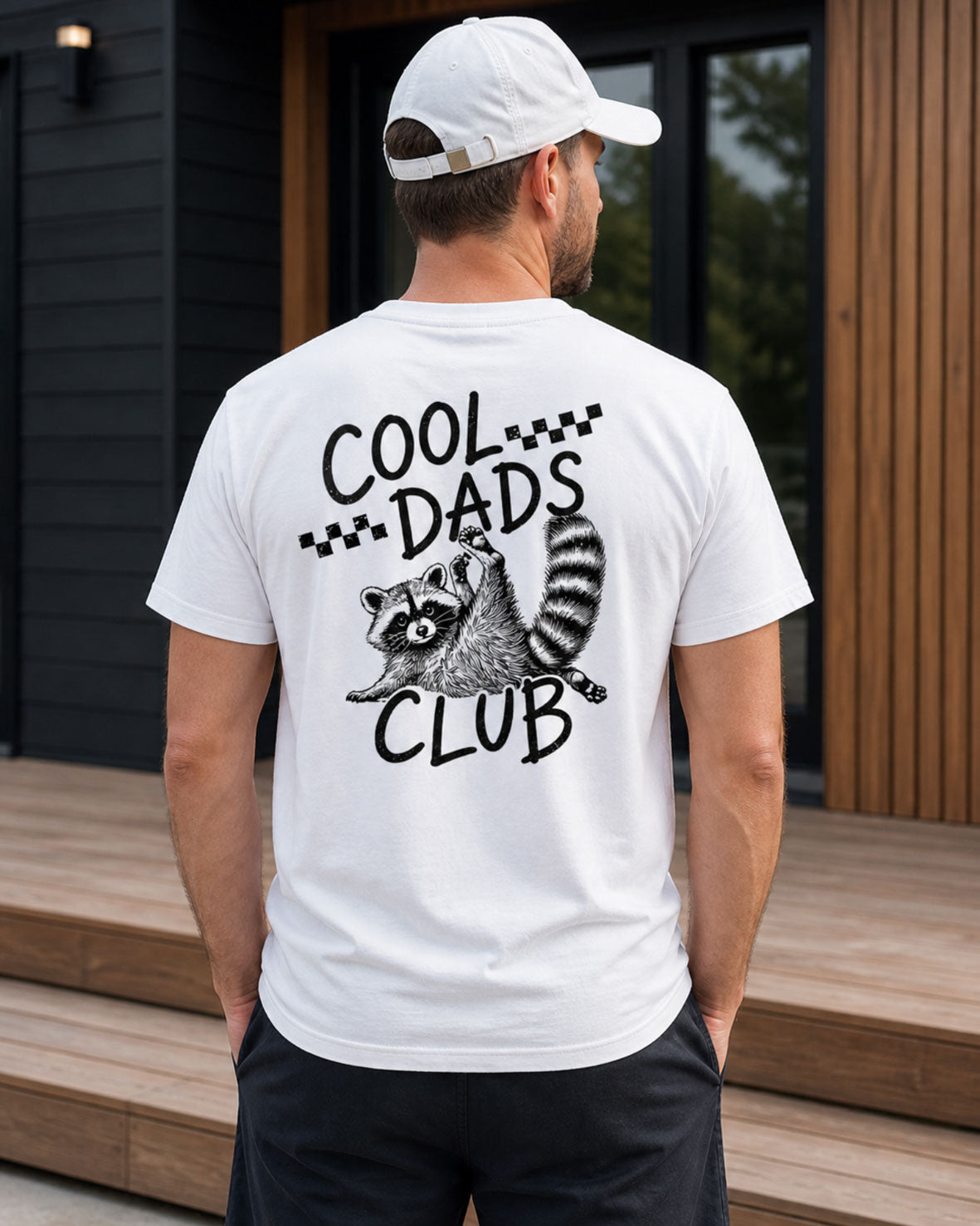 Cool Dads Club Raccoon T-shirt