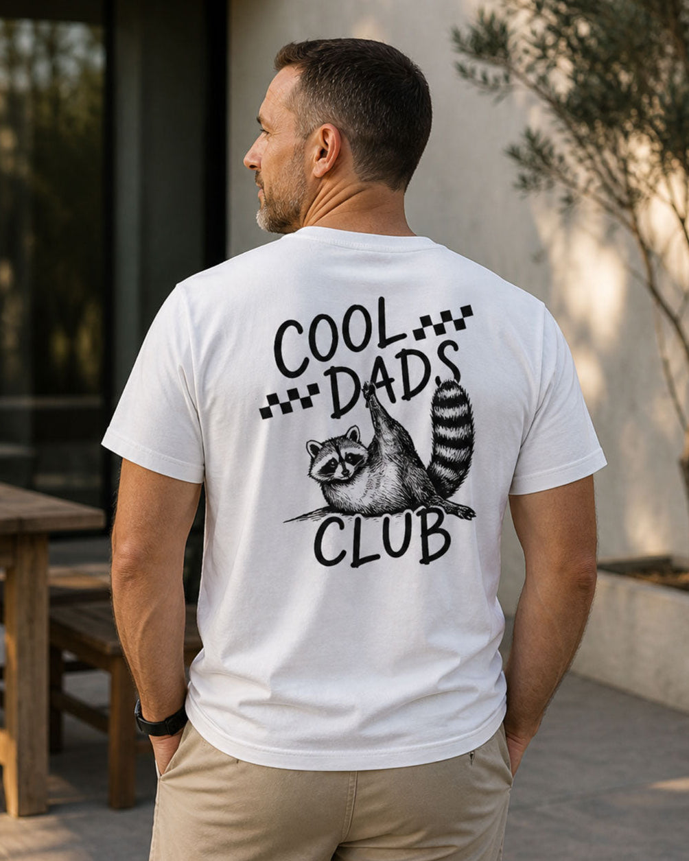 Cool Dads Club Raccoon T-shirt