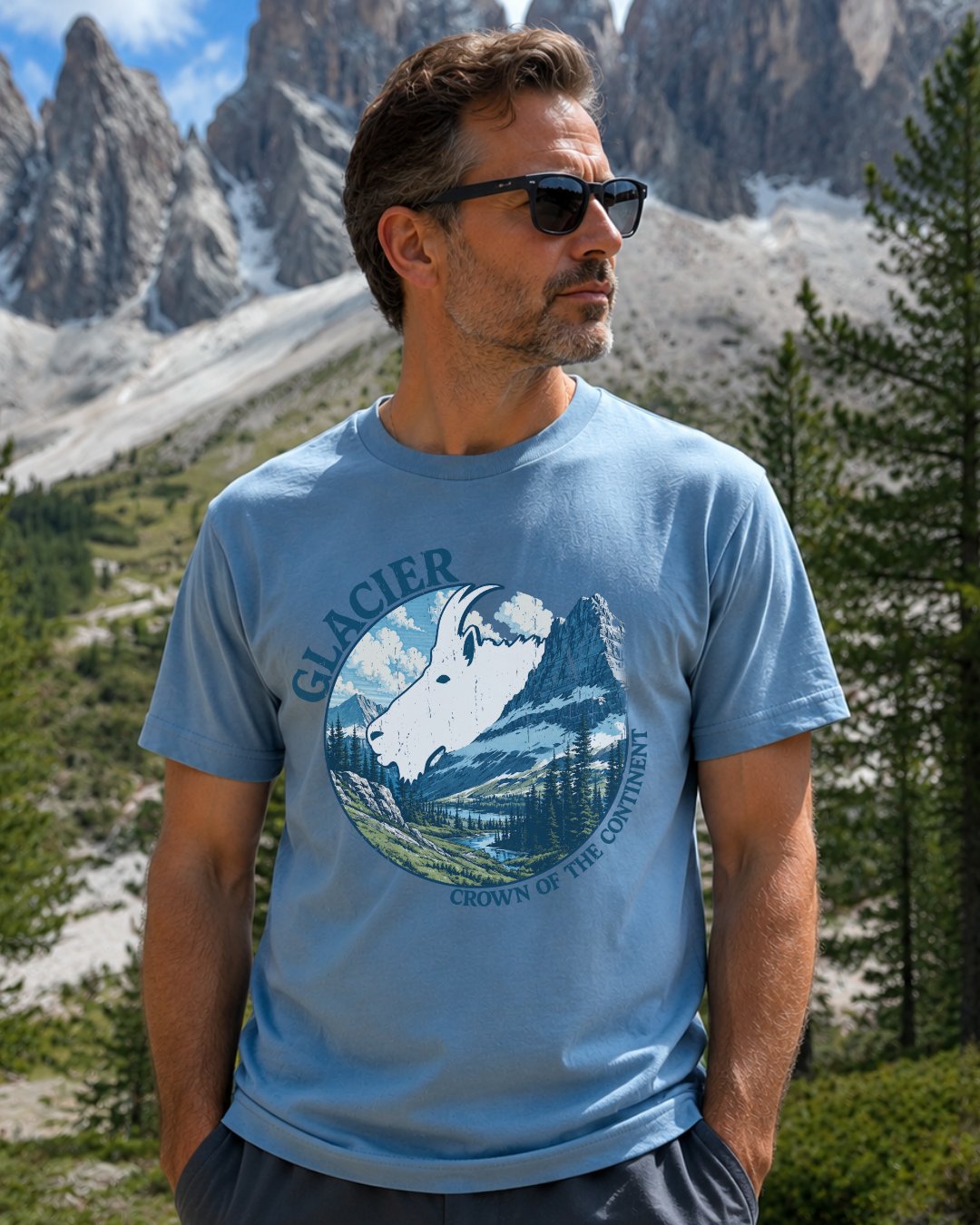 Crown Of The Continent T-shirt