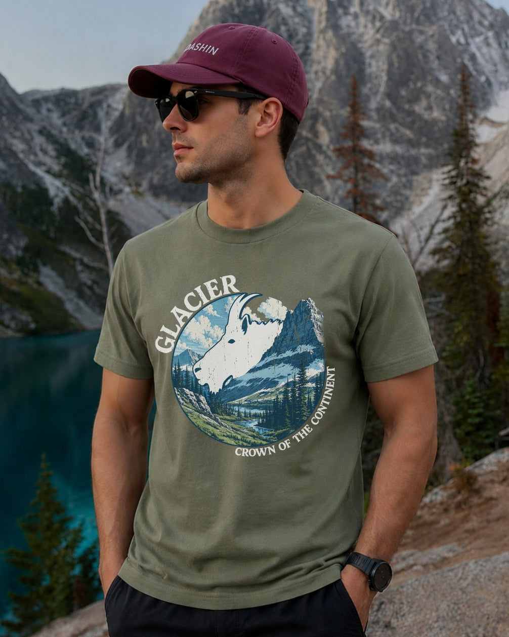 Crown Of The Continent T-shirt