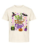 Cute Skeleton Cats Halloween Youth T-Shirt