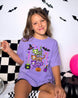 Cute Skeleton Cats Halloween Youth T-Shirt
