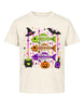 Cute Skeleton Fishs Halloween Youth T-Shirt