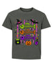 Cute Skeleton Fishs Halloween Youth T-Shirt