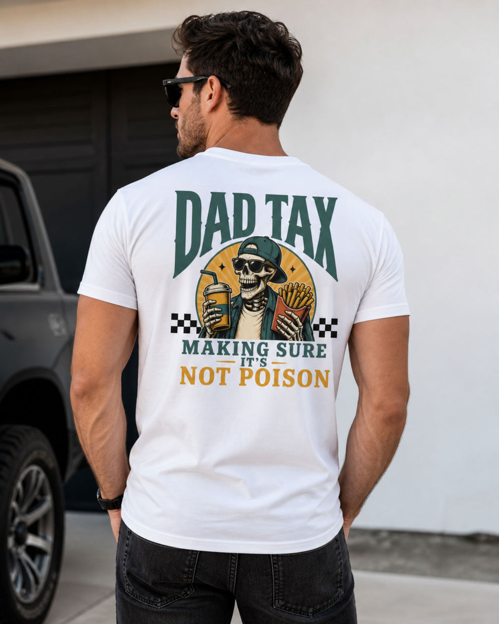 Dad Tax Skeleton T-Shirt