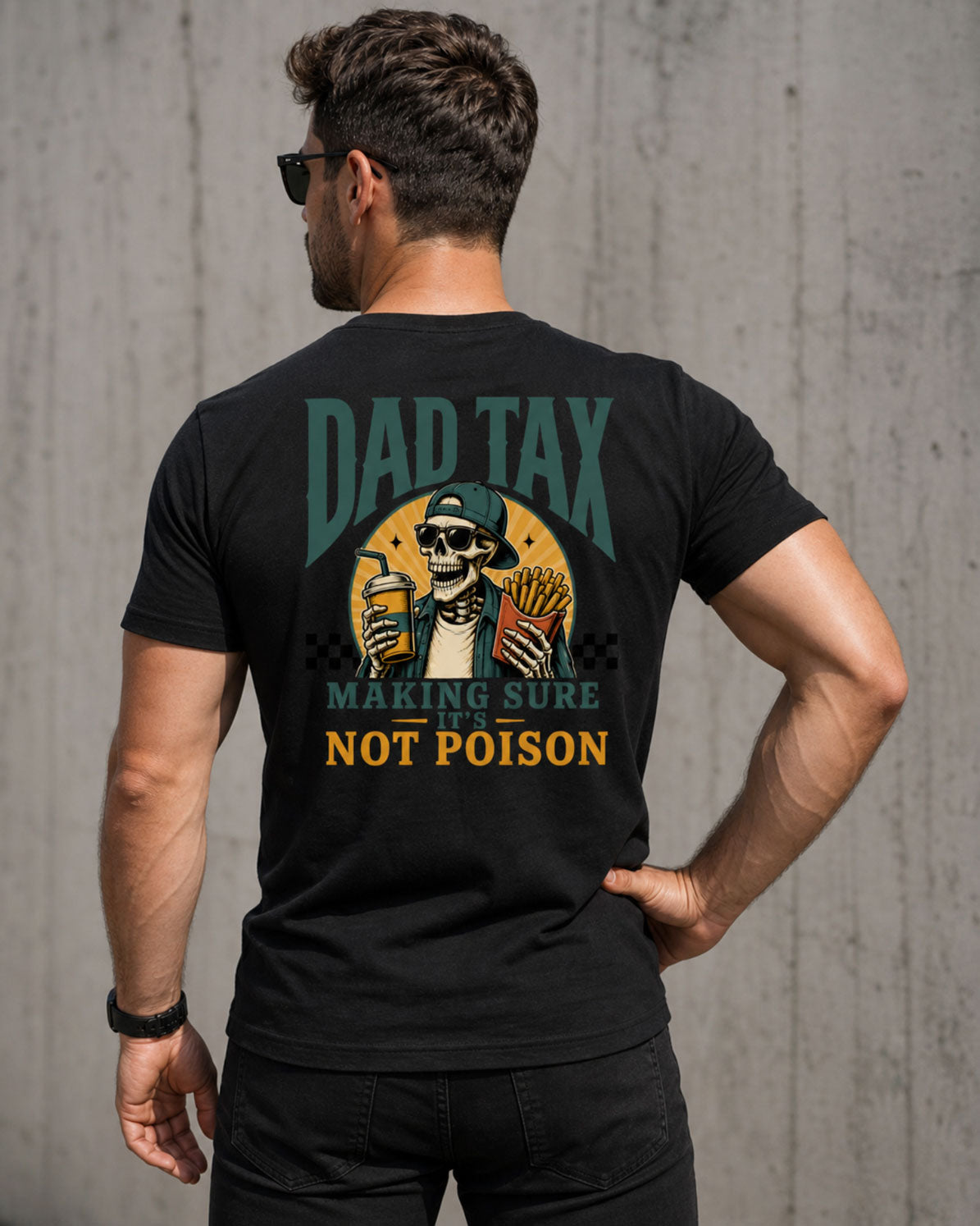 Dad Tax Skeleton T-Shirt