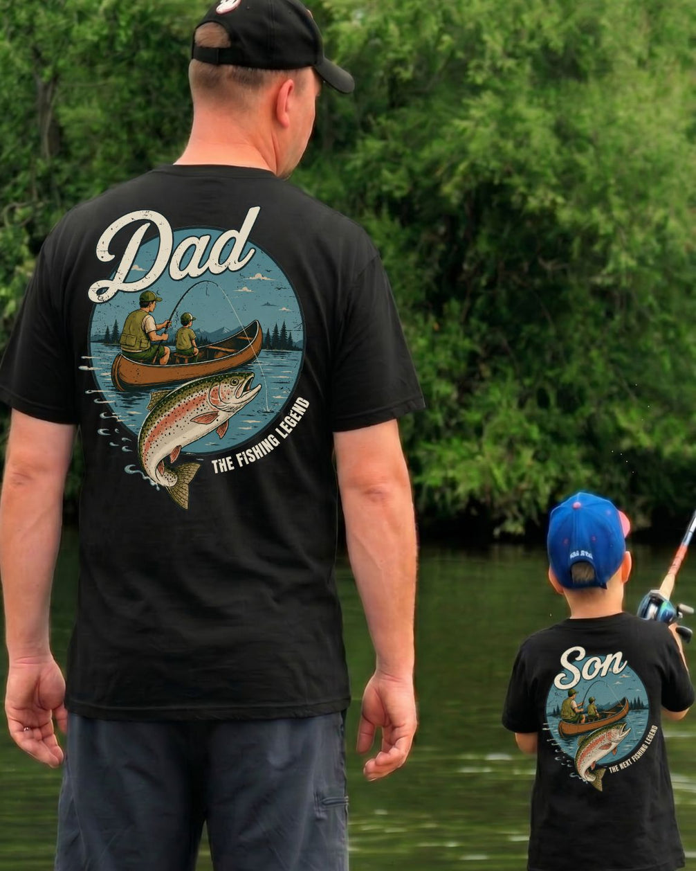 Dad The Fishing Legend T-shirt