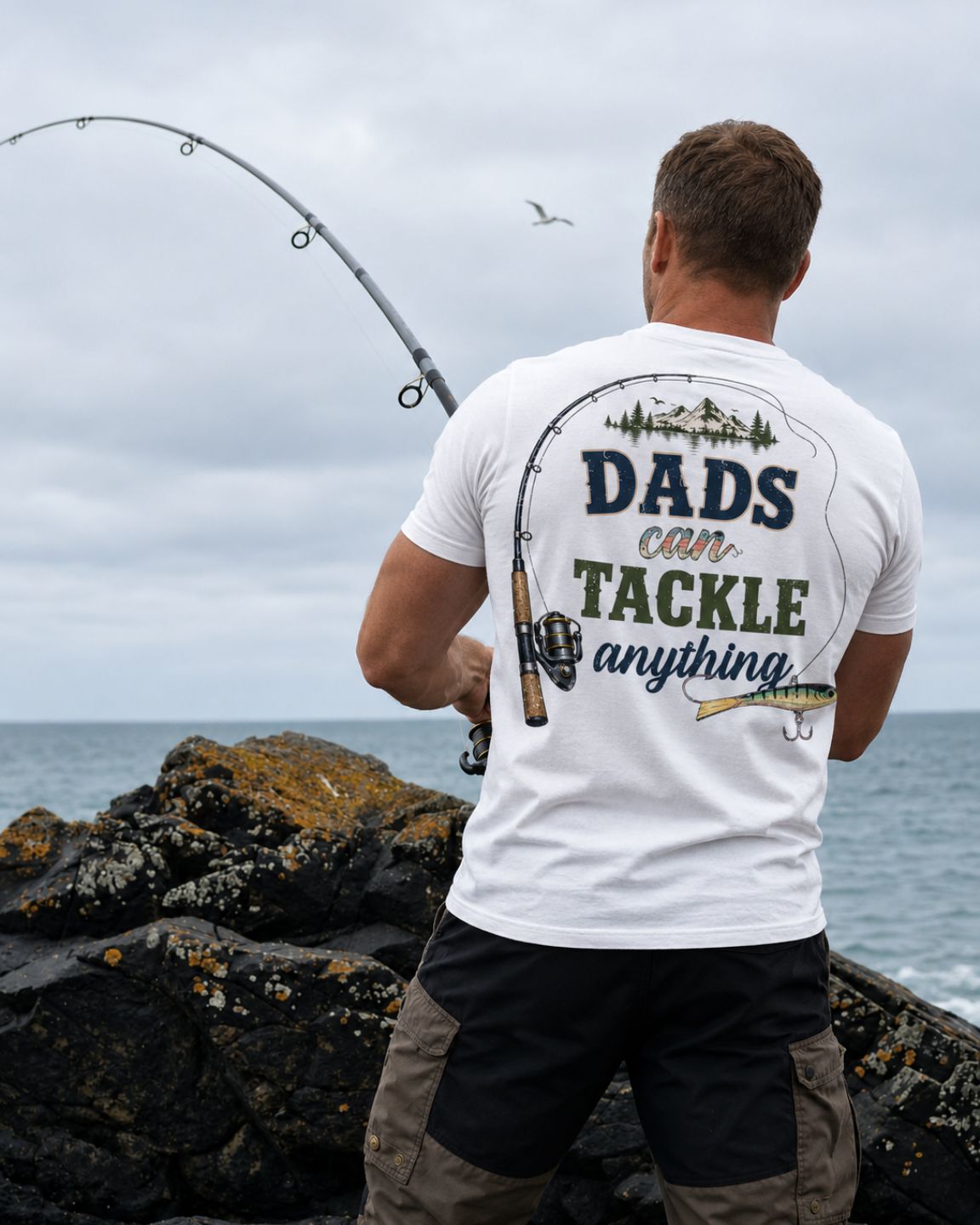 Dads Can Tackle Anything T-shirt