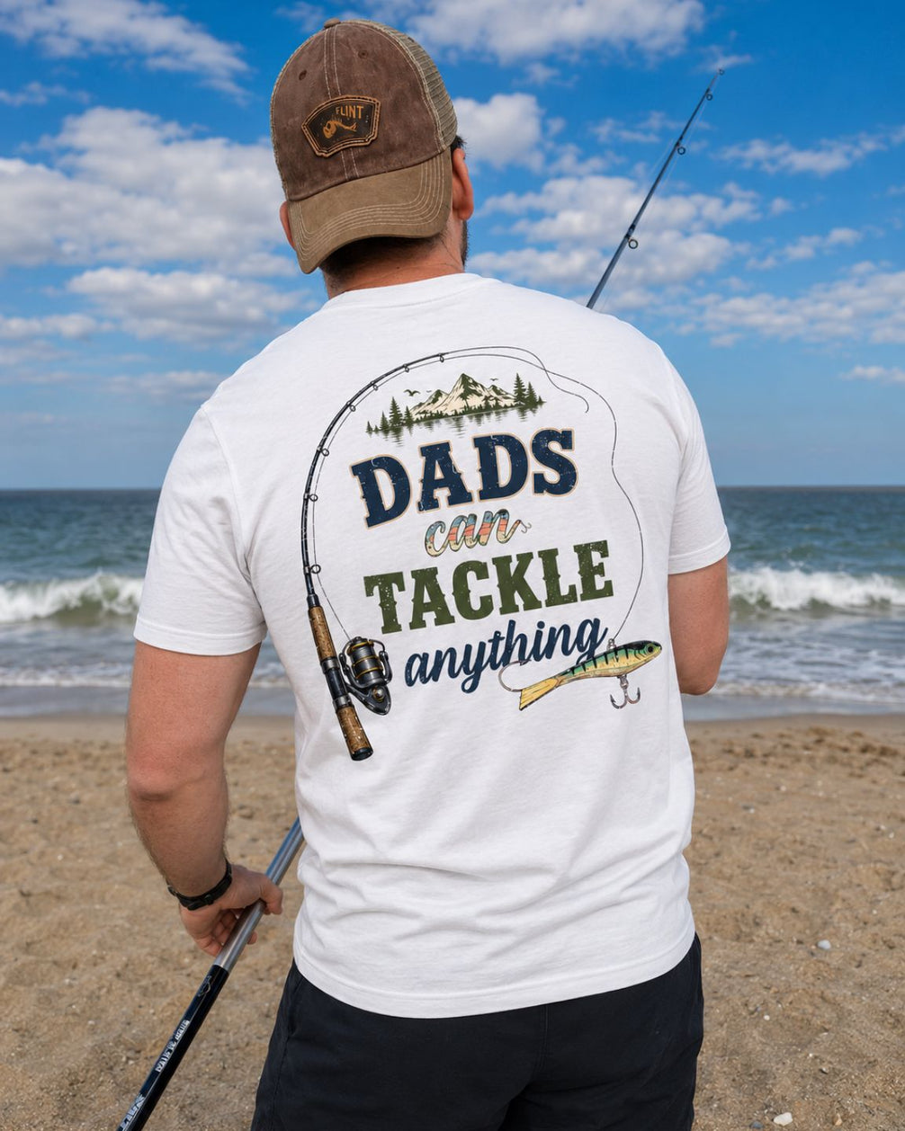 Dads Can Tackle Anything T-shirt