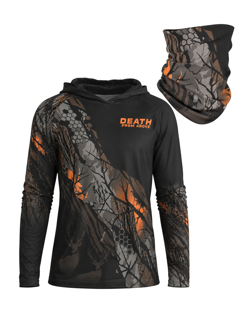 Deadth From Above Sun Protection Hoodie