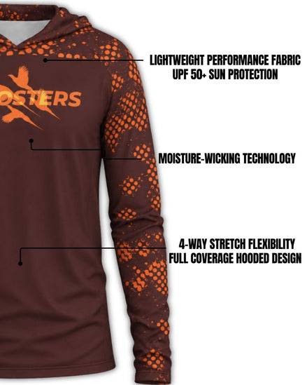 Rooster Upland Wingshooting Sun Protection Hoodie