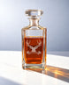 Personalized Stag Head Whiskey Decanter Gift Set