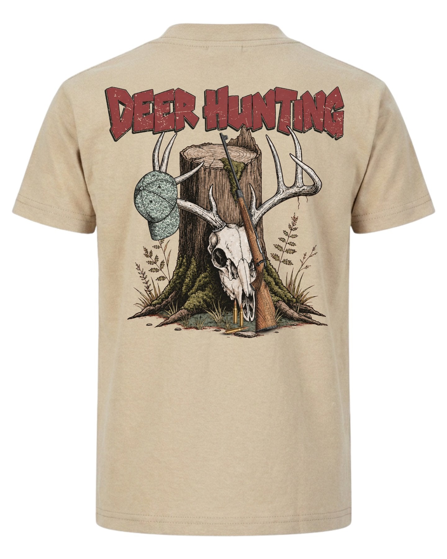 Deer Hunting Skull T-shirt