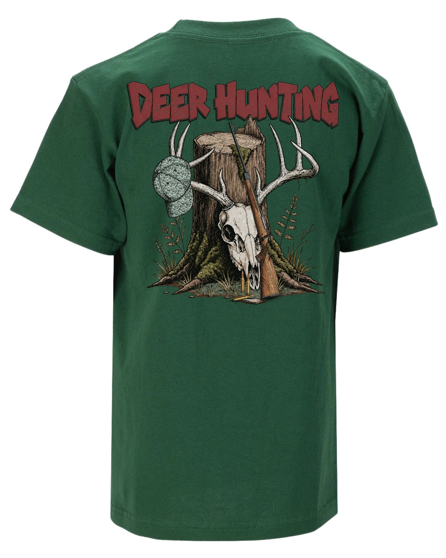 Deer Hunting Skull T-shirt