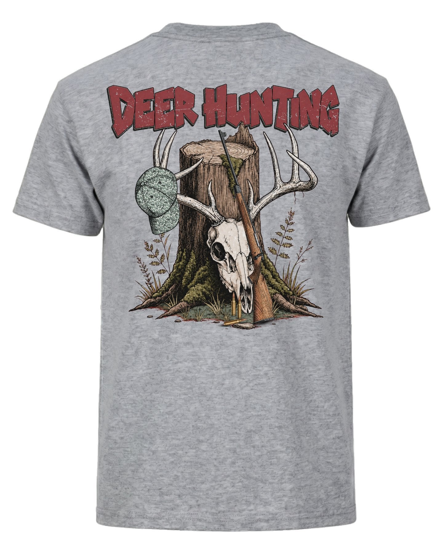 Deer Hunting Skull T-shirt