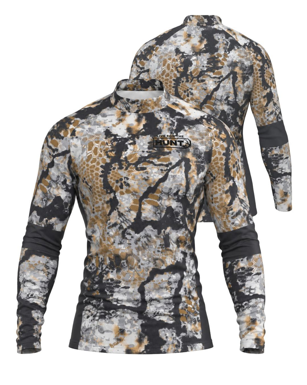 Long-Sleeve Turtleneck - Deer Hunter Camo Layering Series