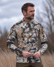 Long-Sleeve Turtleneck detail - Deer Hunter Camo Layering Series