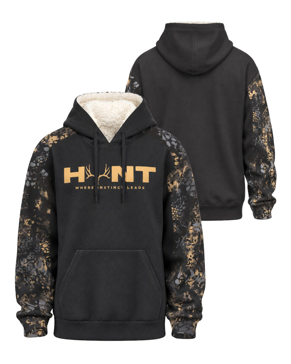 Deer Hunts Camo Fleece Hoodie.jpg