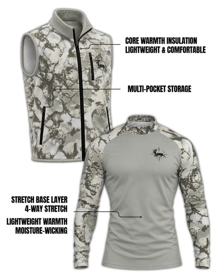 Combo detail - Deer Hunts Camo Layering Series