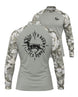 Long-Sleeve Turtleneck - Deer Hunts Camo Layering Series