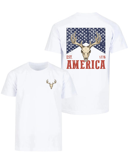 Deer Skull EST.1776 T-shirt