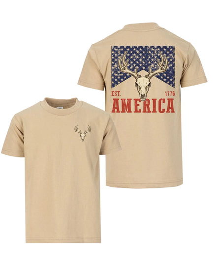 Deer Skull EST.1776 T-shirt