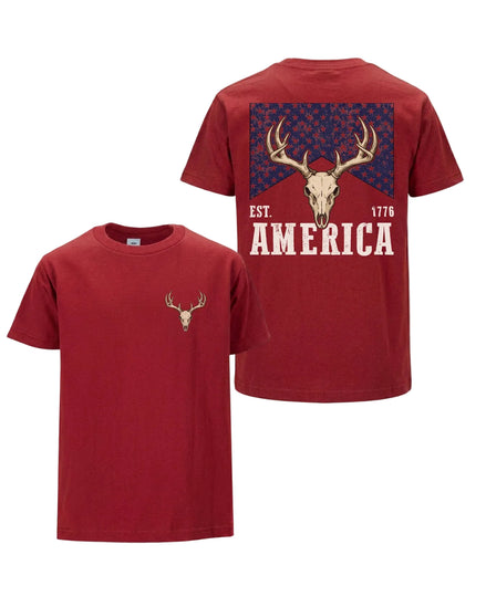 Deer Skull EST.1776 T-shirt