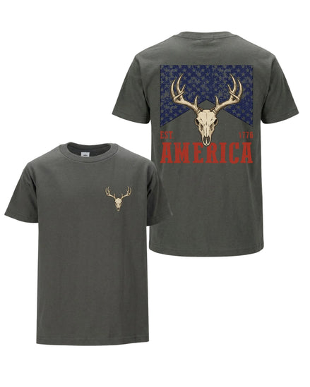 Deer Skull EST.1776 T-shirt
