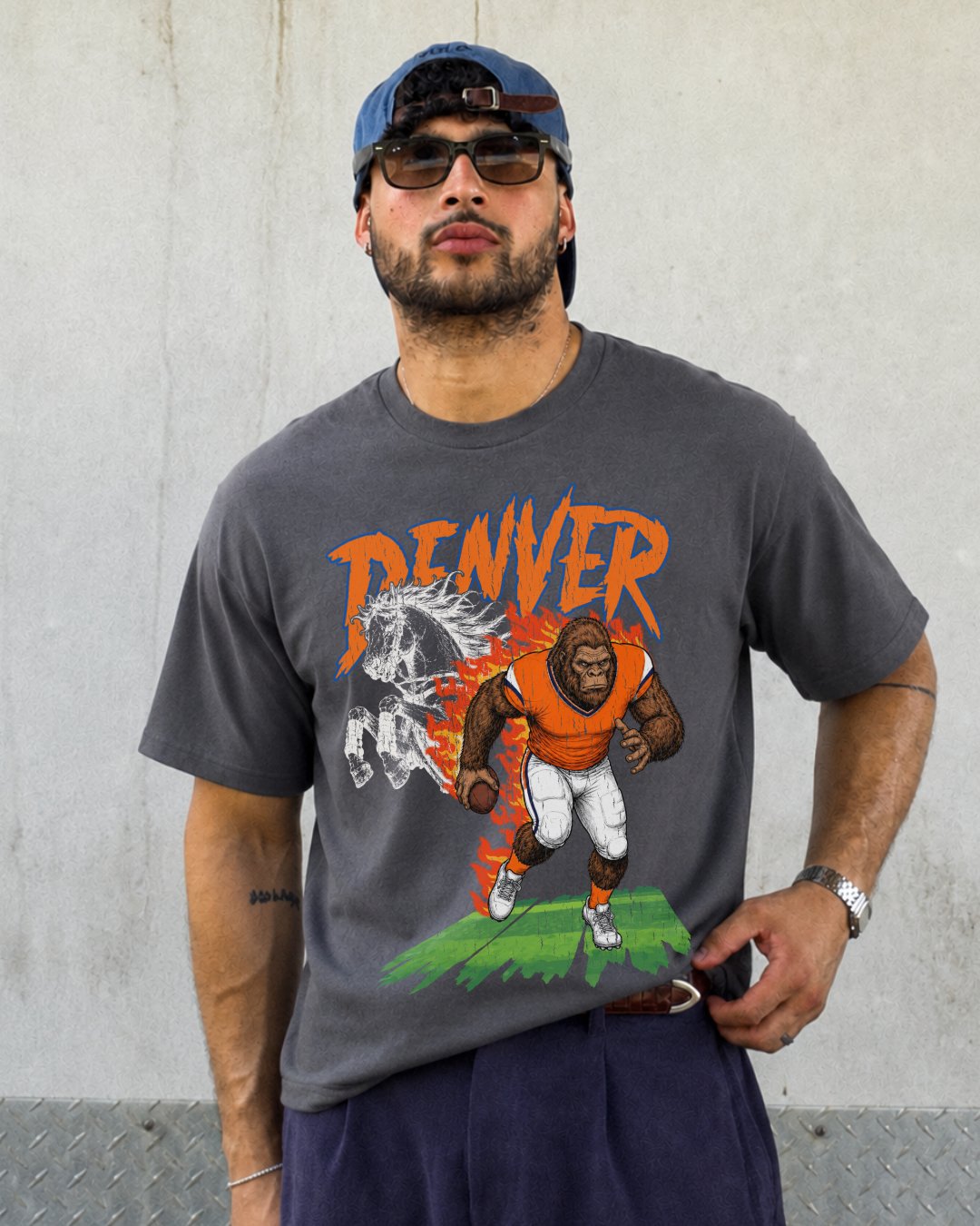 Denver Phantom Inferno Football T-shirt