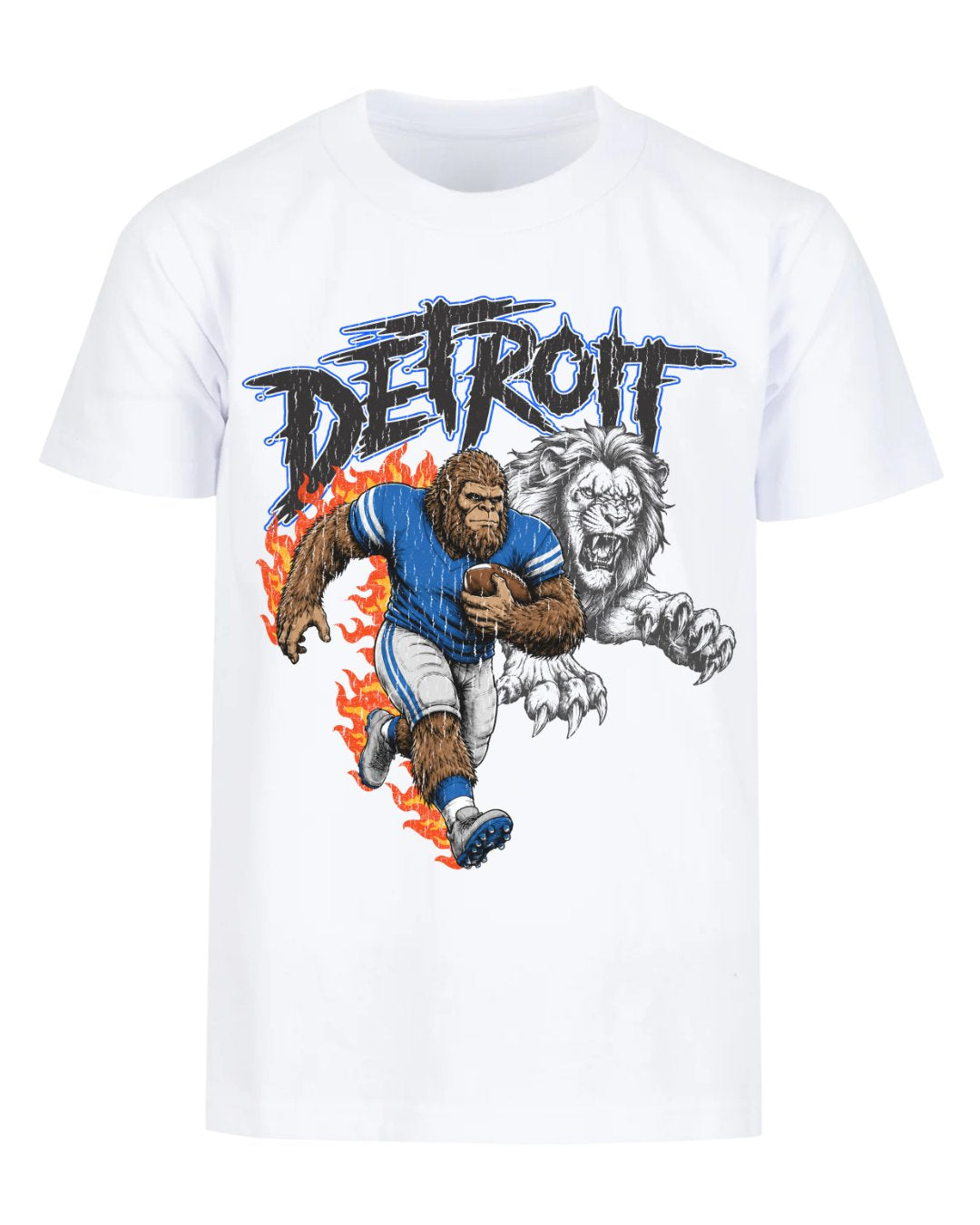 Detroit Phantom Inferno Football T-shirt