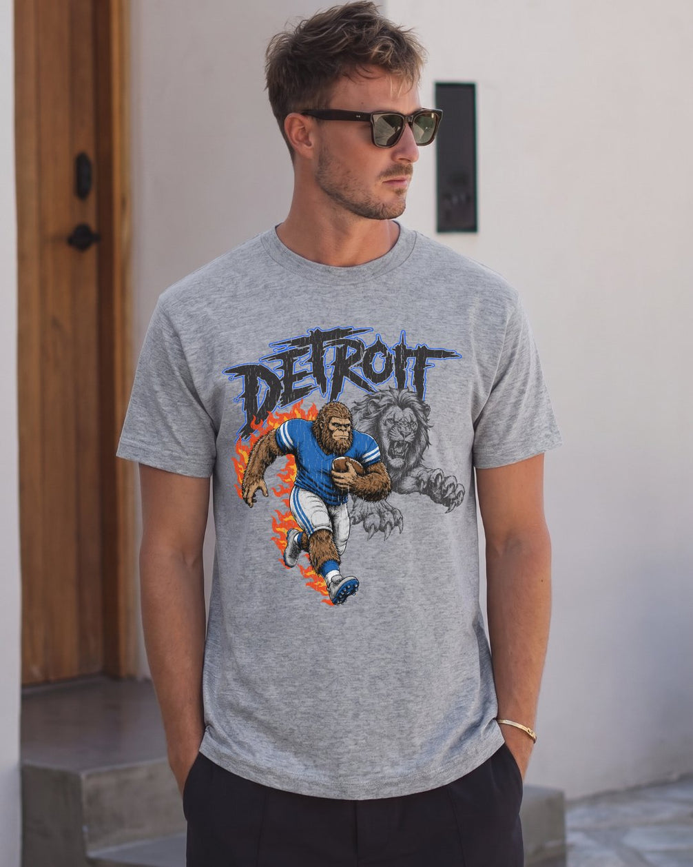Detroit Phantom Inferno Football T-shirt