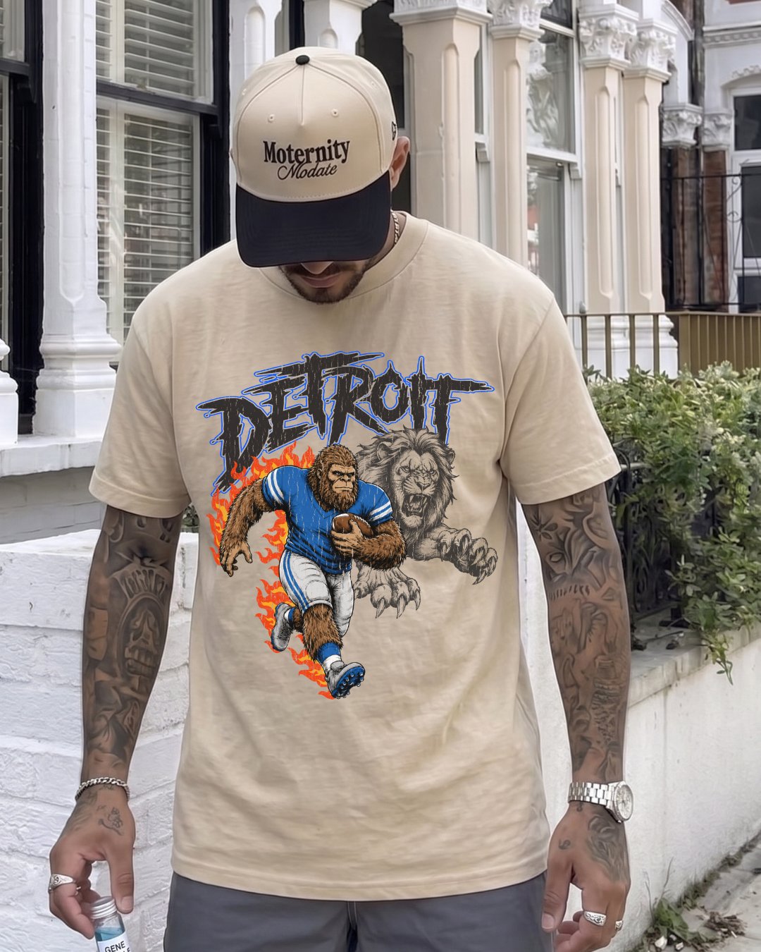 Detroit Phantom Inferno Football T-shirt