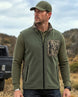 Vest detail - Dominate The Woods Christmas Camo Layering Series