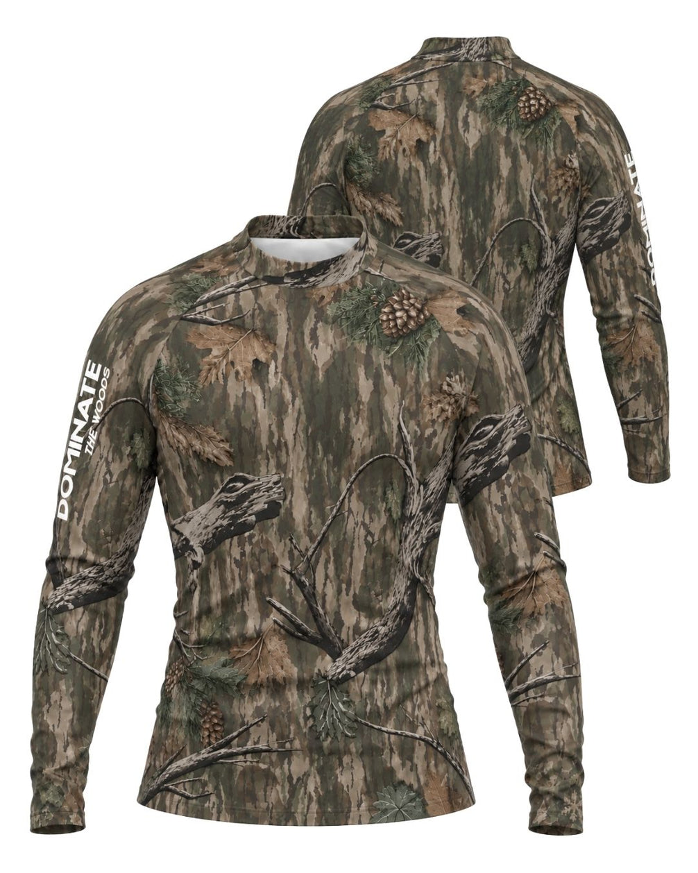 Long-Sleeve - Dominate The Woods Christmas Camo Layering Series
