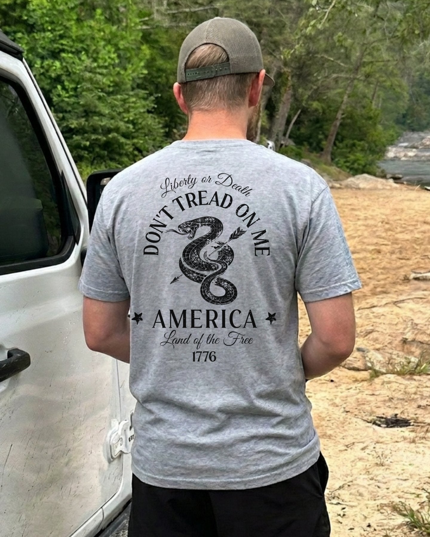 Don't Tread On Me Snake T-shirt