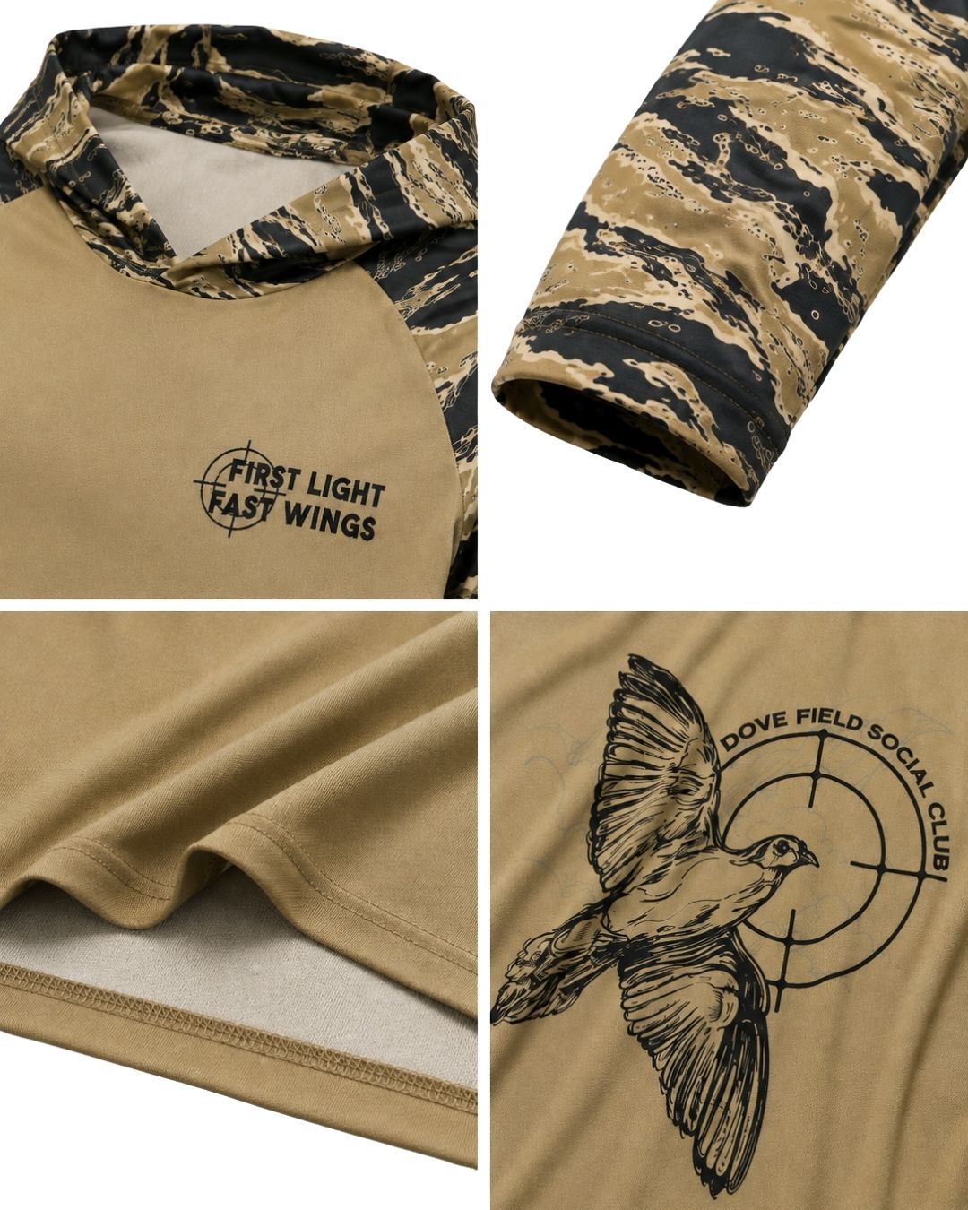 Dove Field Social Club Sun Protection Hoodie