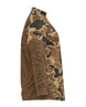 Long-Sleeve Turtleneck detail - Duck Dog Camo Layering Series
