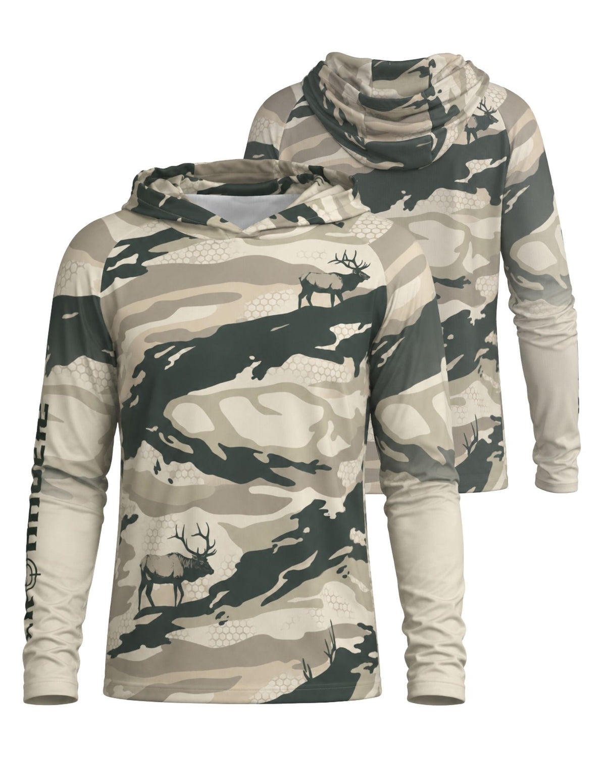 Elk-Aholic Sun Protection Hoodie