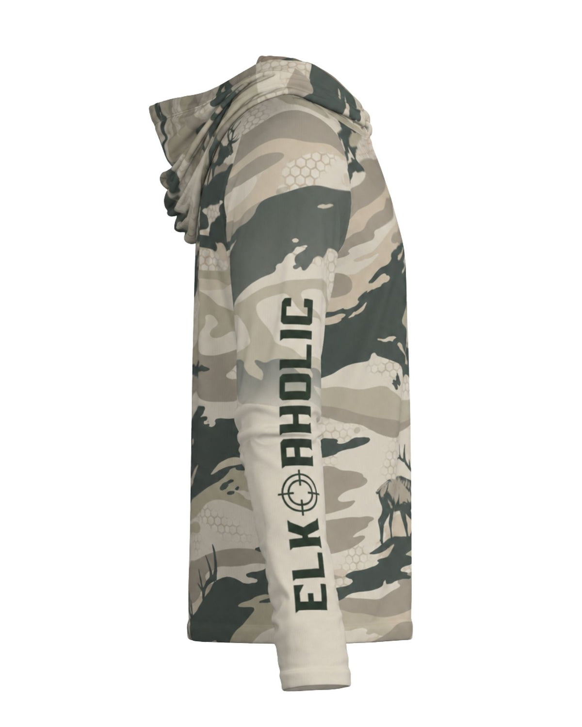 Elk-Aholic Sun Protection Hoodie