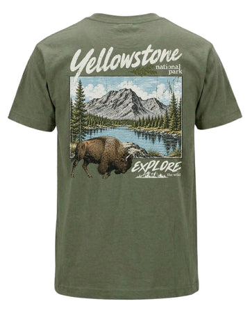 Explore The Wild Yellowstone T-shirt
